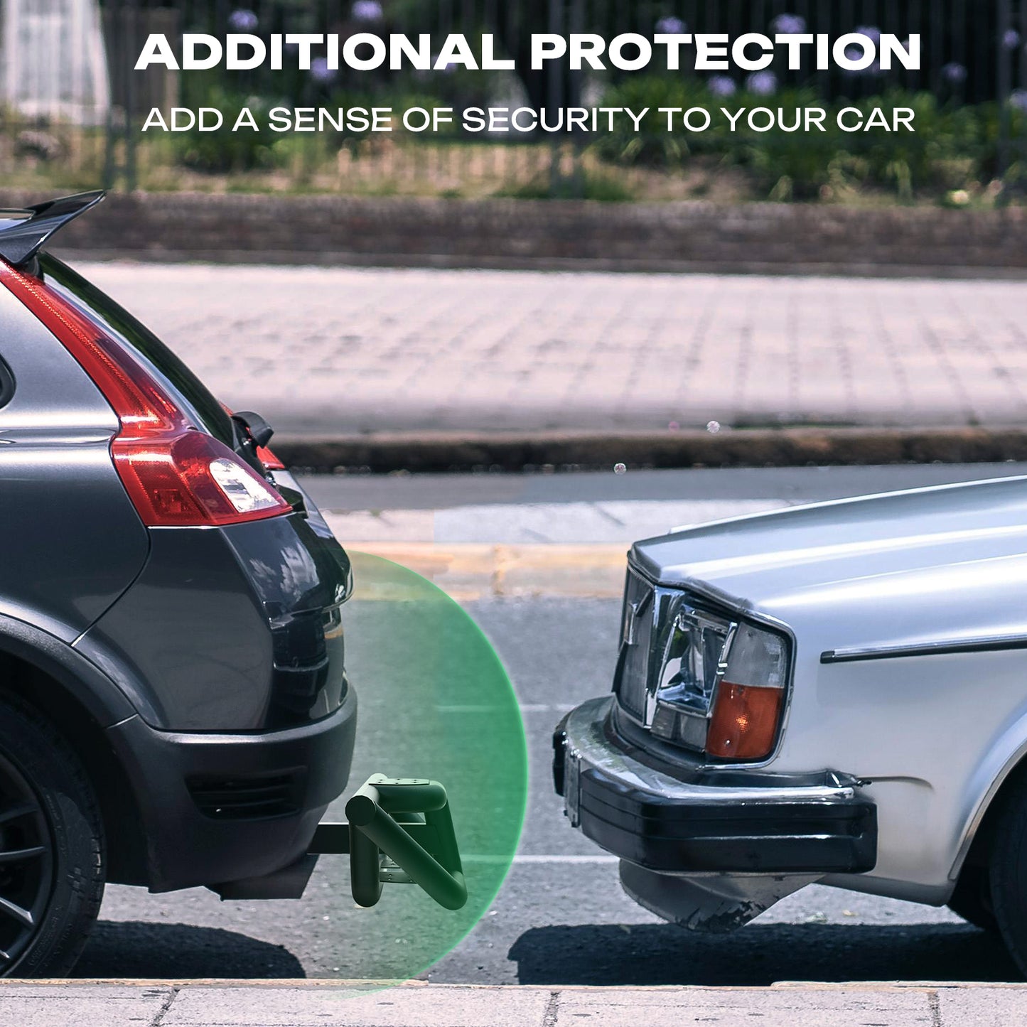 For 2" Receiver Rear Bumper Trailer Towing Hitch Step Bar 32" Wide X 13" Black