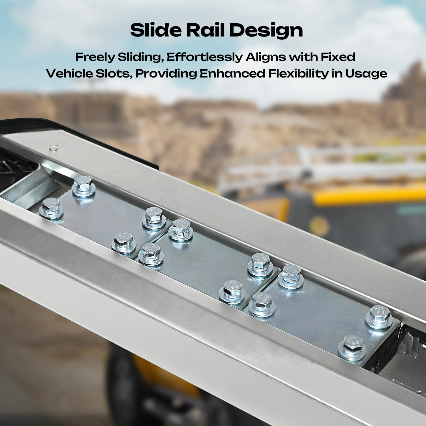 Running Boards 6.5" for 2004-2014 Ford F150 Crew Cab Side Steps Bar Nerf Bars SR