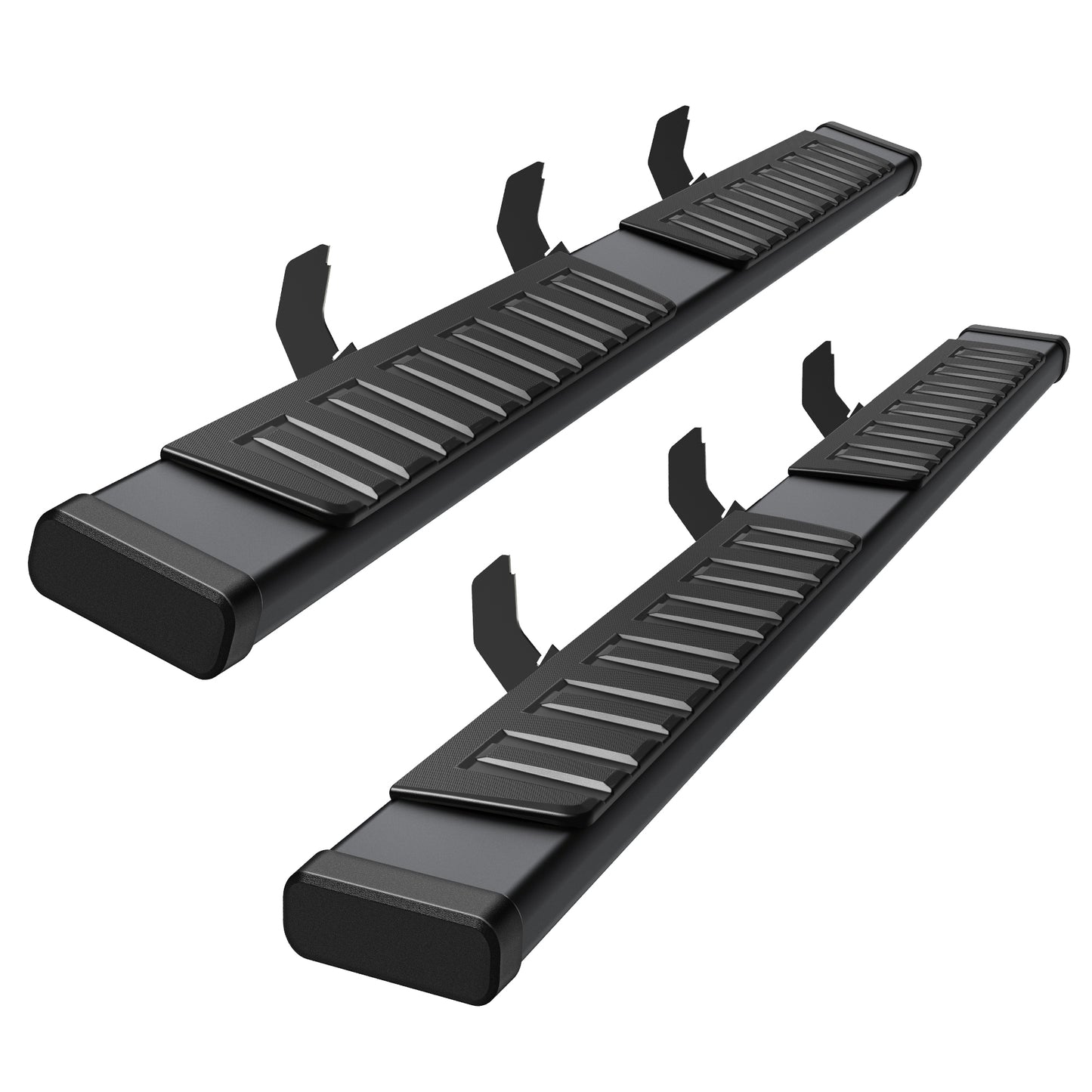 For 2009-2023 Dodge Ram 1500 Crew Cab 6.4'' Running Boards Side Steps Nerf Bar