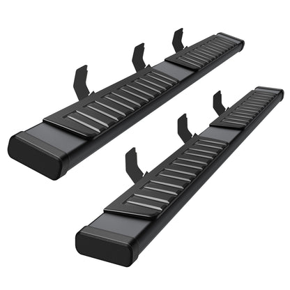 For 2009-2023 Dodge Ram 1500 Crew Cab 6.4'' Running Boards Side Steps Nerf Bar