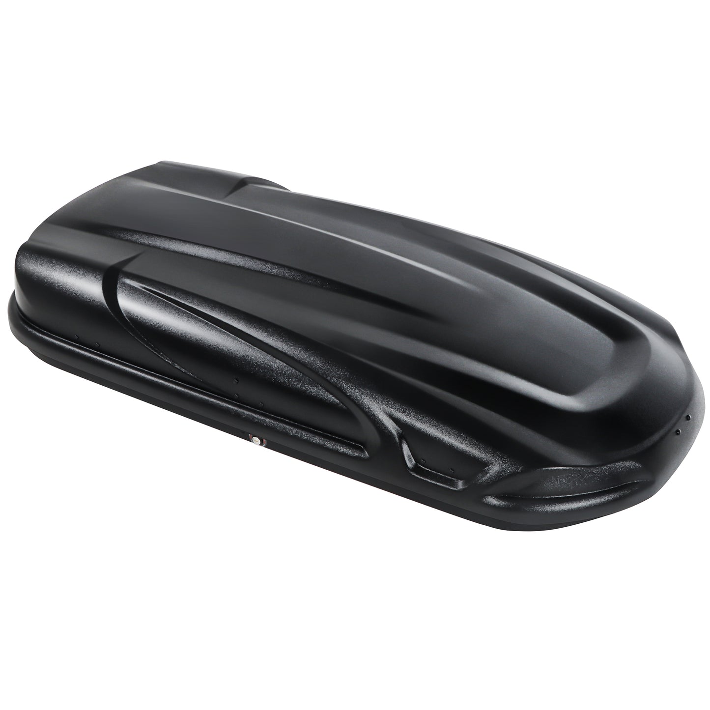 Rooftop Cargo Box 16 Cu. Ft. Car Top Cargo Carrier Roof Mount Storage Box W/ Key