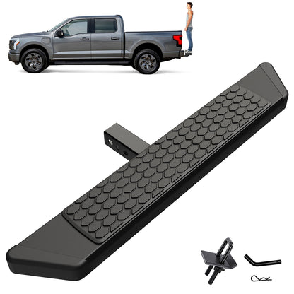 Fit 2-Inch Receiver Trailer Towing Hitch Step Bar Rear Bumper Guard 34" X 11.4"