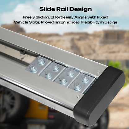 Running Boards 6.4'' For 2007-2019 Silverado Sierra 1500 Crew Cab Side Steps Bar