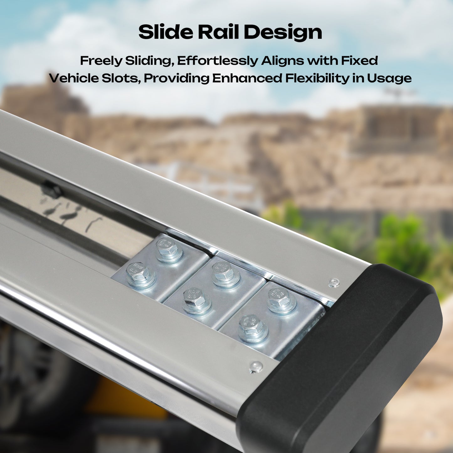 For 2019-2023 Silverado/Sierra 1500 Crew Cab 6.5'' Running Boards Side Step Bar