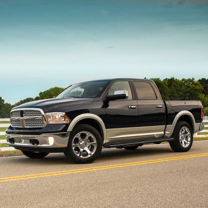 For 2009-2023 Dodge Ram 1500 Crew Cab 6.4'' Running Boards Side Steps Nerf Bar